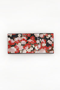 Barrette large TANKA "Ume noir"