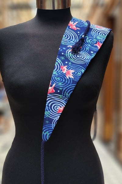 Ceinture OBI Poissons bleus - Fleurs d'Ascenseurs