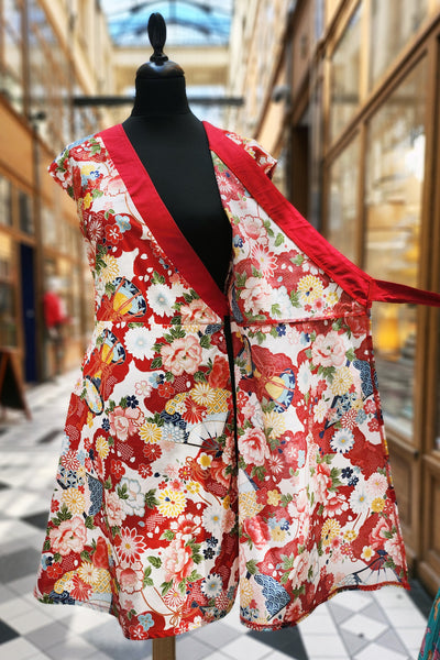 Robe japonaise NOA Tambour joyeux - Fleurs d'Ascenseurs